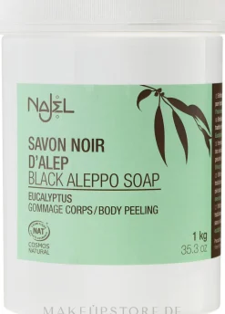 Schwarze Aleppo-Seife mit Eukalyptus