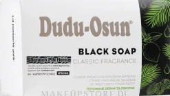 Schwarze Naturseife für Körper und Gesicht