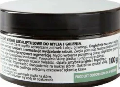 Schwarze Seife mit Arganöl und Eukalyptusöl