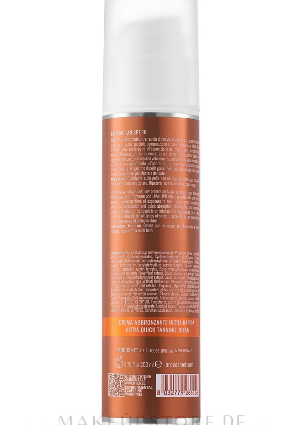 Selbstbräunungscreme-Gel SPF 10