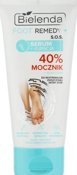 Serum für extrem geschädigte Haut der Füße mit Urea und Allantoin