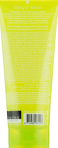 Süßes Peeling mit Birnenextrakt für den Körper