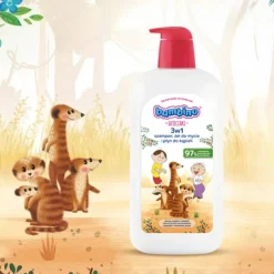 Shampoo, Duschgel und Badeschaum für Kinder 3 in 1