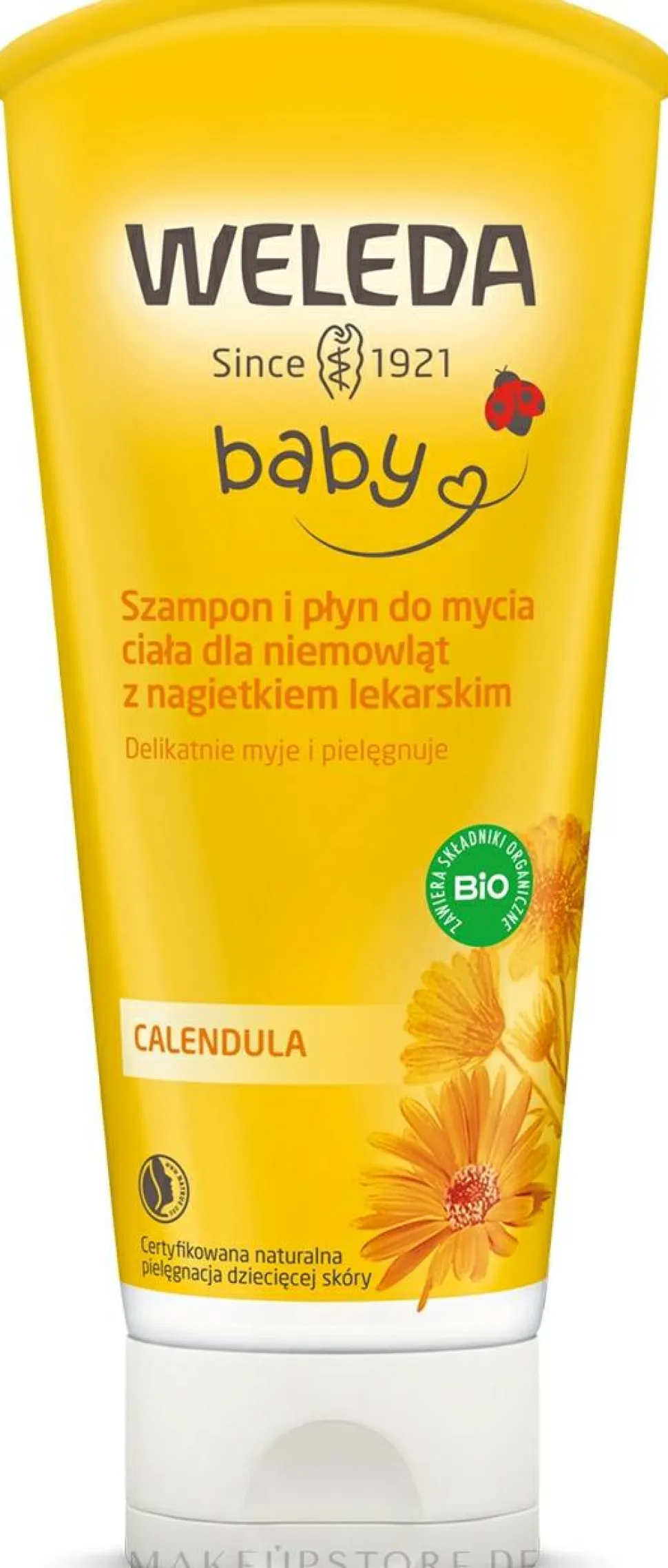 Shampoo und Duschgel mit Ringelblume für Babys und Kinder