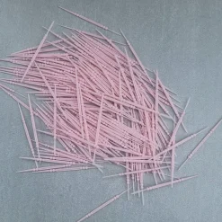 Silikon-Zwischenraumbürsten, beidseitig, rosa, 200 Stk.
