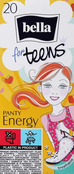 Slipeinlagen Bella Panty for Teens Energy 20 St.