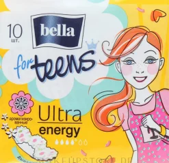 Slipeinlagen For Teens Ultra Energy 10 St.