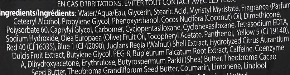 Solarium-Creme mit ultradunklen Bronzern und Mega-Silikonen