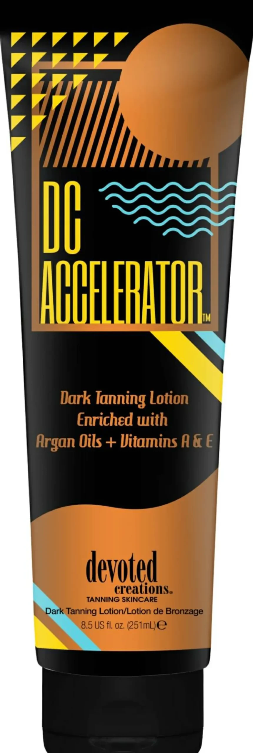 Sonnenbankcreme angereichert mit Arganöl, Vitaminen A und E