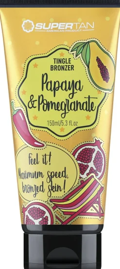 Sonnencreme mit Papaya und Granatapfel