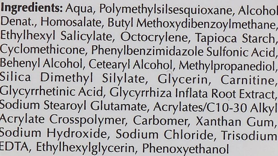 Sonnenschützende Gesichtsgel-Creme mit Anti-Glanz Effekt für fettige und zu Akne neigende Haut SPF 30