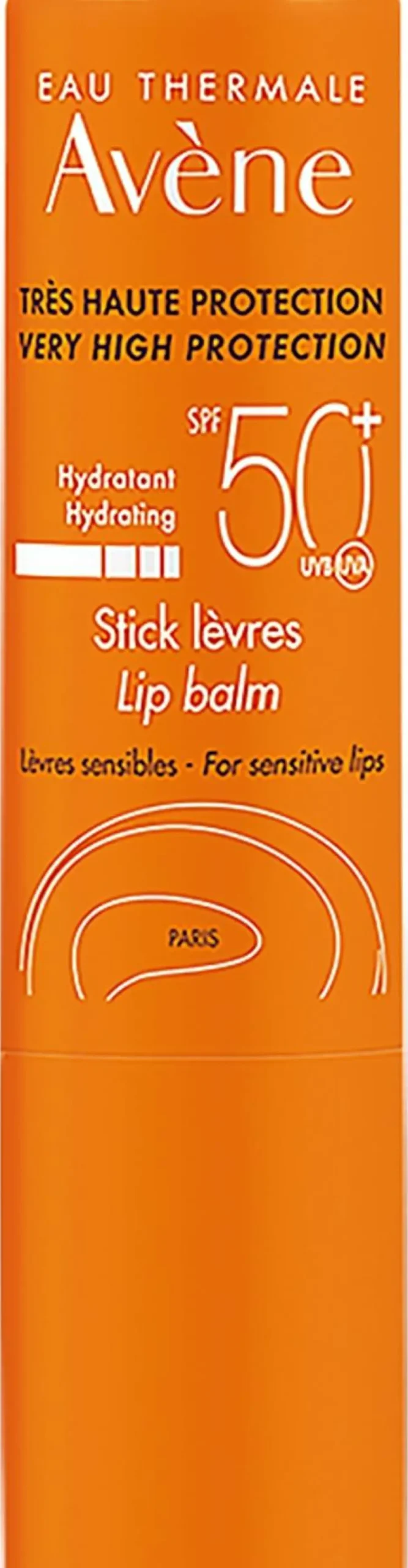 Sonnenschützender und feuchtigkeitsspendender Lippenbalsam SPF 50+