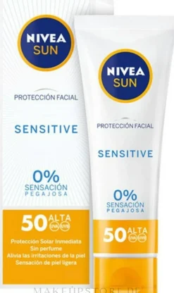 Sonnenschutzcreme für empfindliche Haut SPF 50