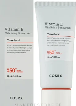Sonnenschutzcreme mit Vitamin E