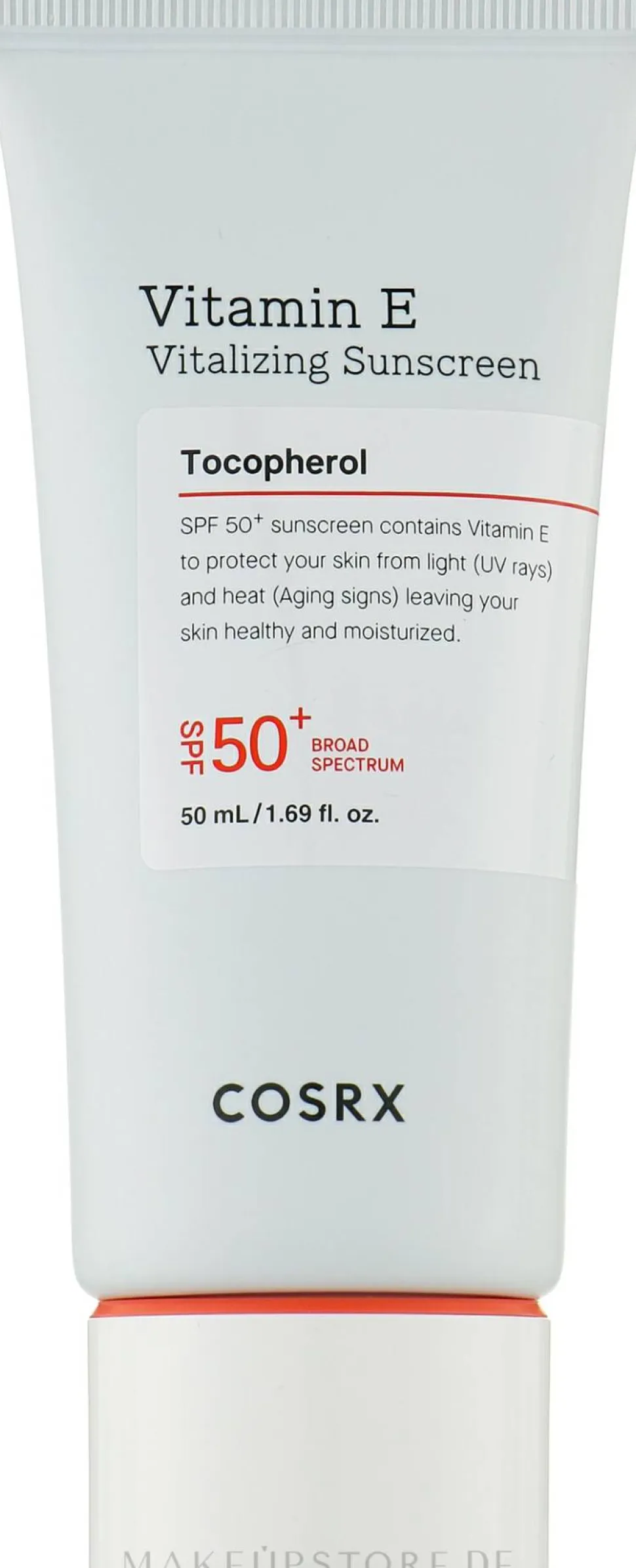 Sonnenschutzcreme mit Vitamin E