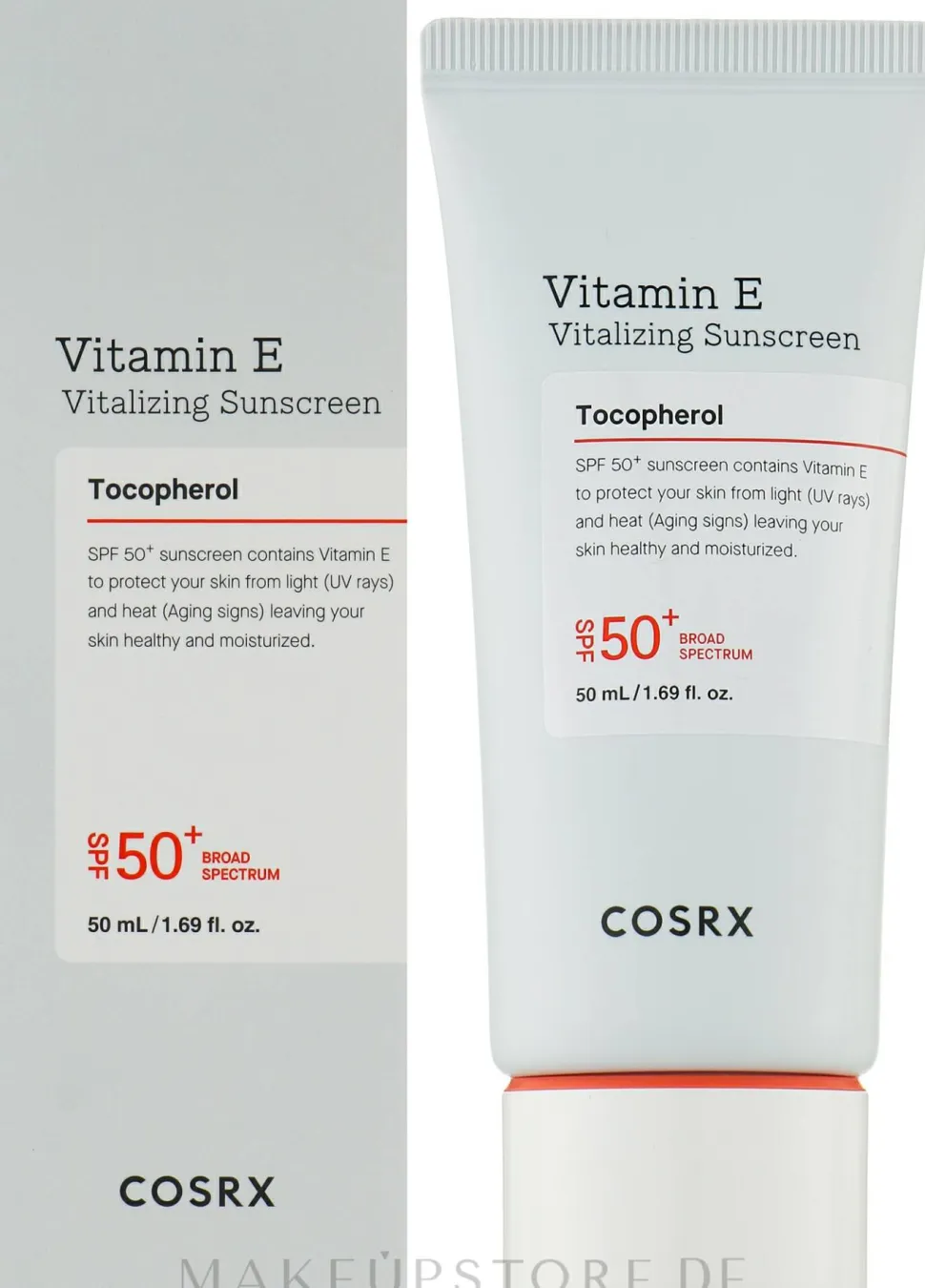 Sonnenschutzcreme mit Vitamin E
