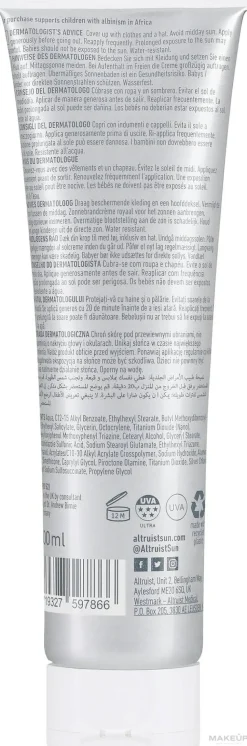 Sonnenschutzcreme für den Körper