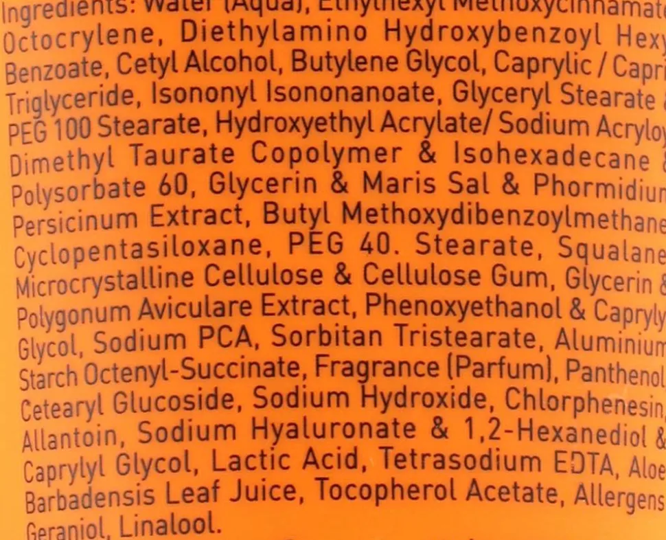 Sonnenschutzcreme für trockene Haut