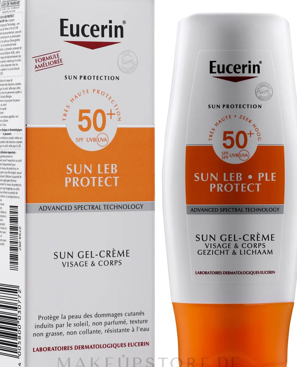 Sonnenschutzcreme-Gel für den Körper SPF 50