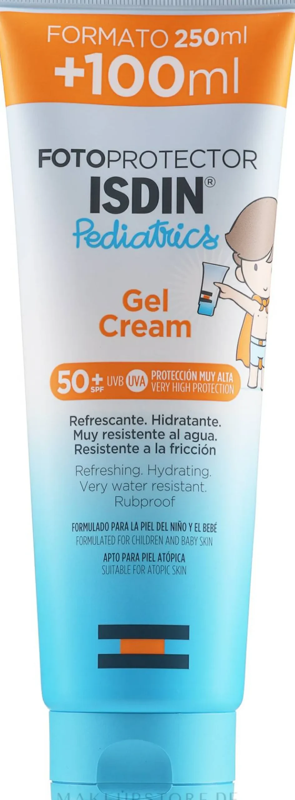 Sonnenschutzgel für Kinder für atopische Haut SPF50+