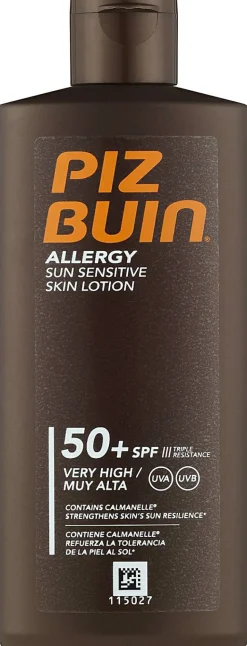 Sonnenschutzlotion für empfindliche Haut SPF 50+