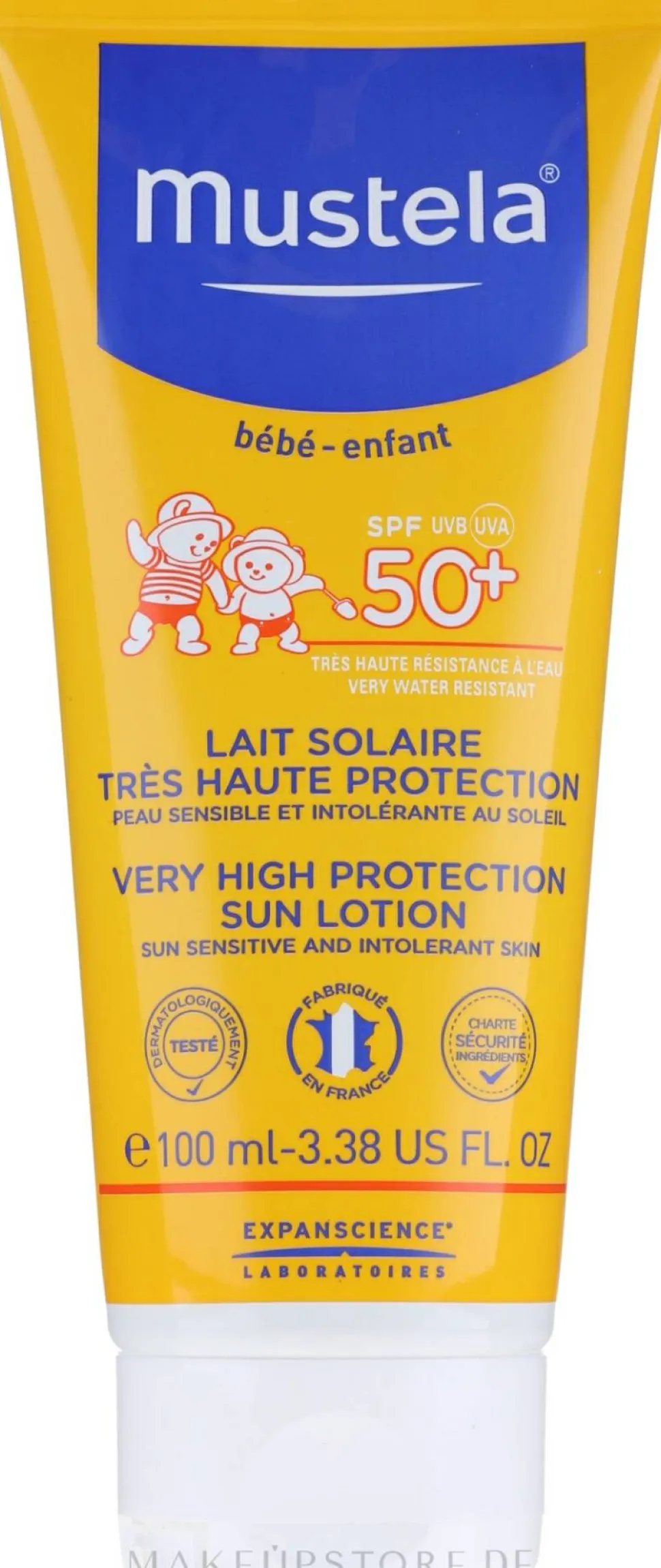 Sonnenschutzlotion für Kinder und Babys SPF 50+