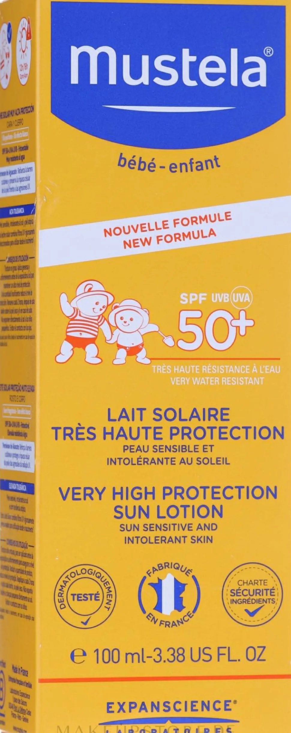Sonnenschutzlotion für Kinder und Babys SPF 50+