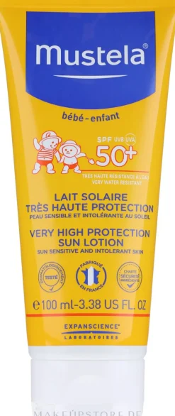 Sonnenschutzlotion für Kinder und Babys SPF 50+