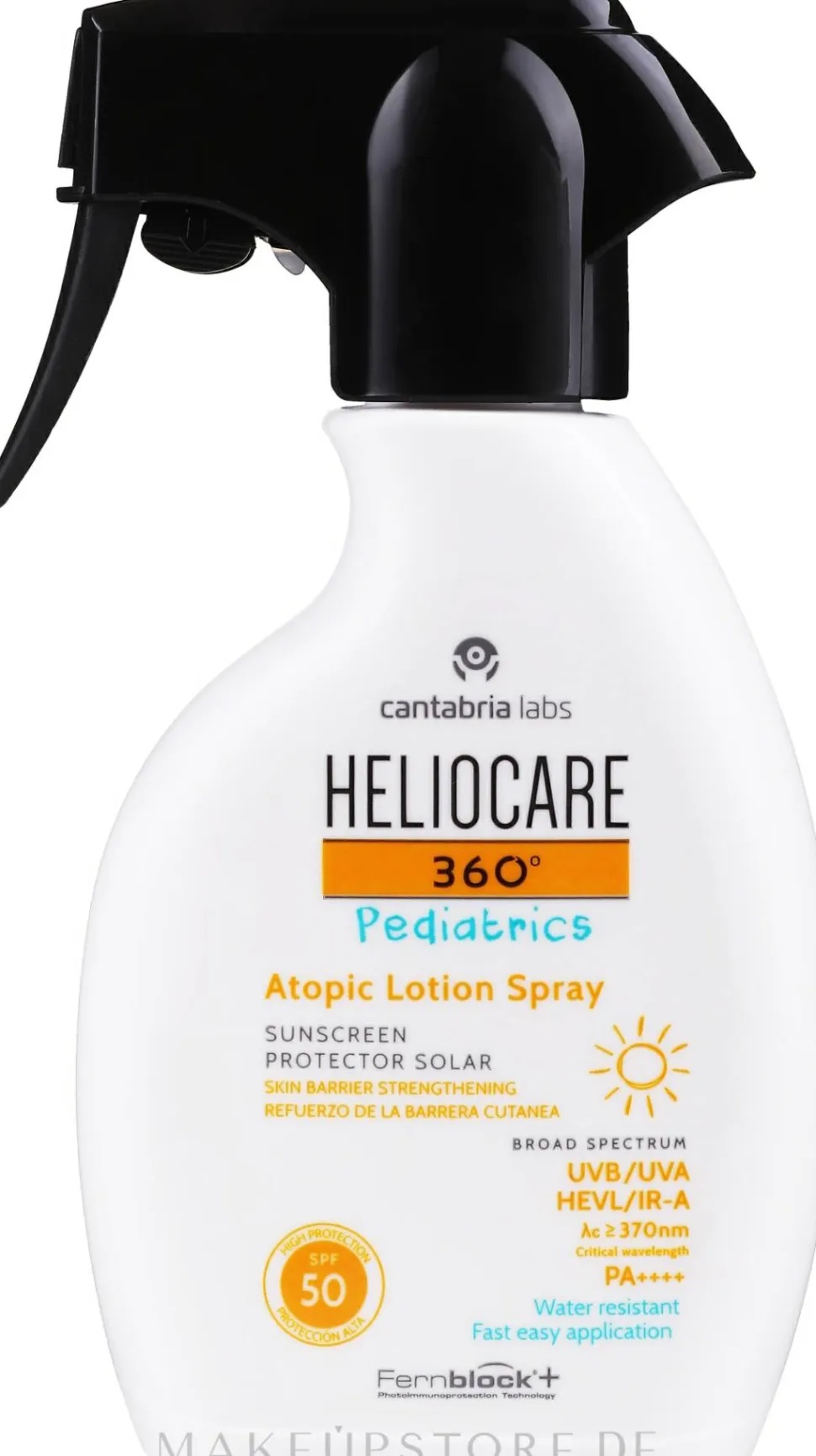 Sonnenschutzlotion-Spray für atopische Kinderhaut SPF 50