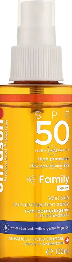 Sonnenschutzspray für die ganze Familie SPF 50