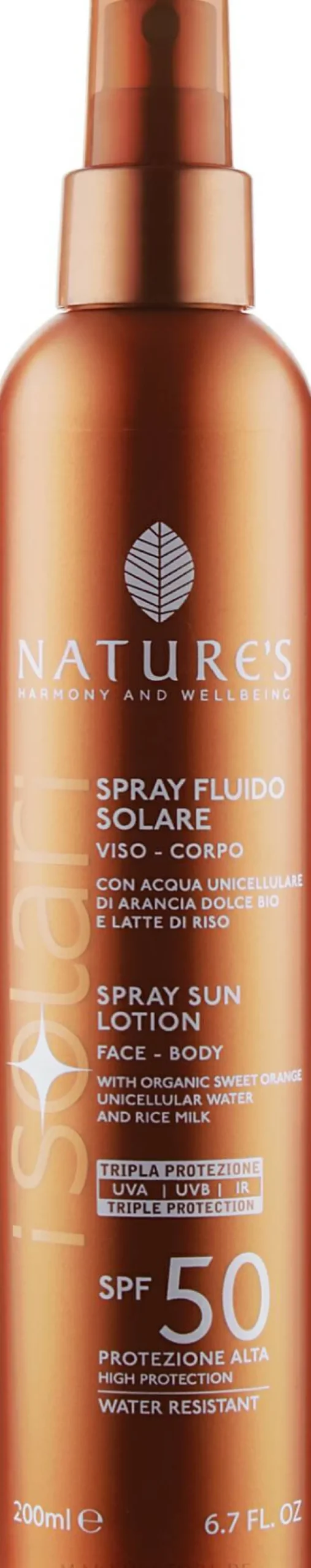 Sonnenschutzspray für Gesicht und Körper