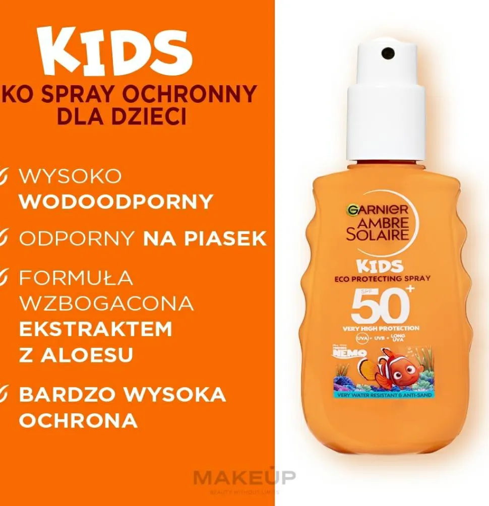 Sonnenschutzspray für Kinder