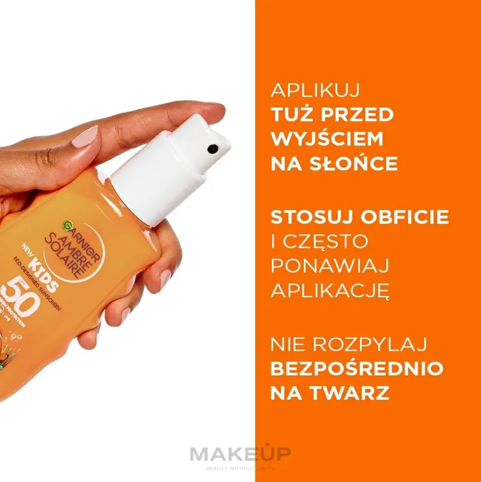 Sonnenschutzspray für Kinder