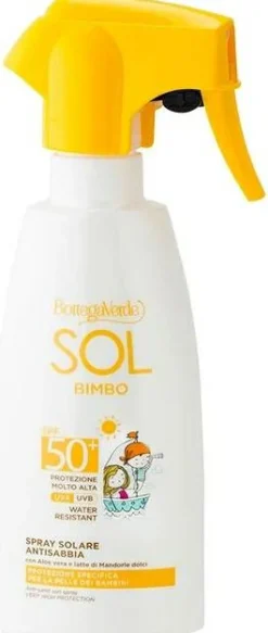 Sonnenschutzspray für Kinder