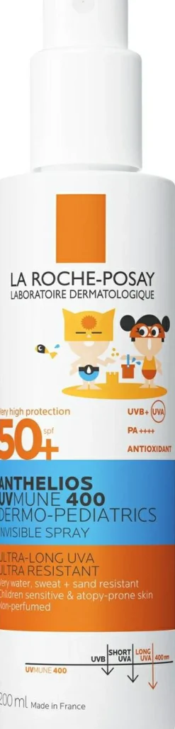 Sonnenschutzspray für Kinder, für Gesicht und Körper SPF50+