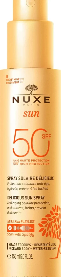 Sonnenschutzspray für Körper und Gesicht SPF 50