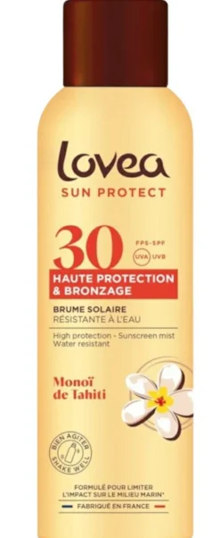 Sonnenschutzspray SPF 30 mit Bräunungseffekt und tahitianischem Monoi-Öl