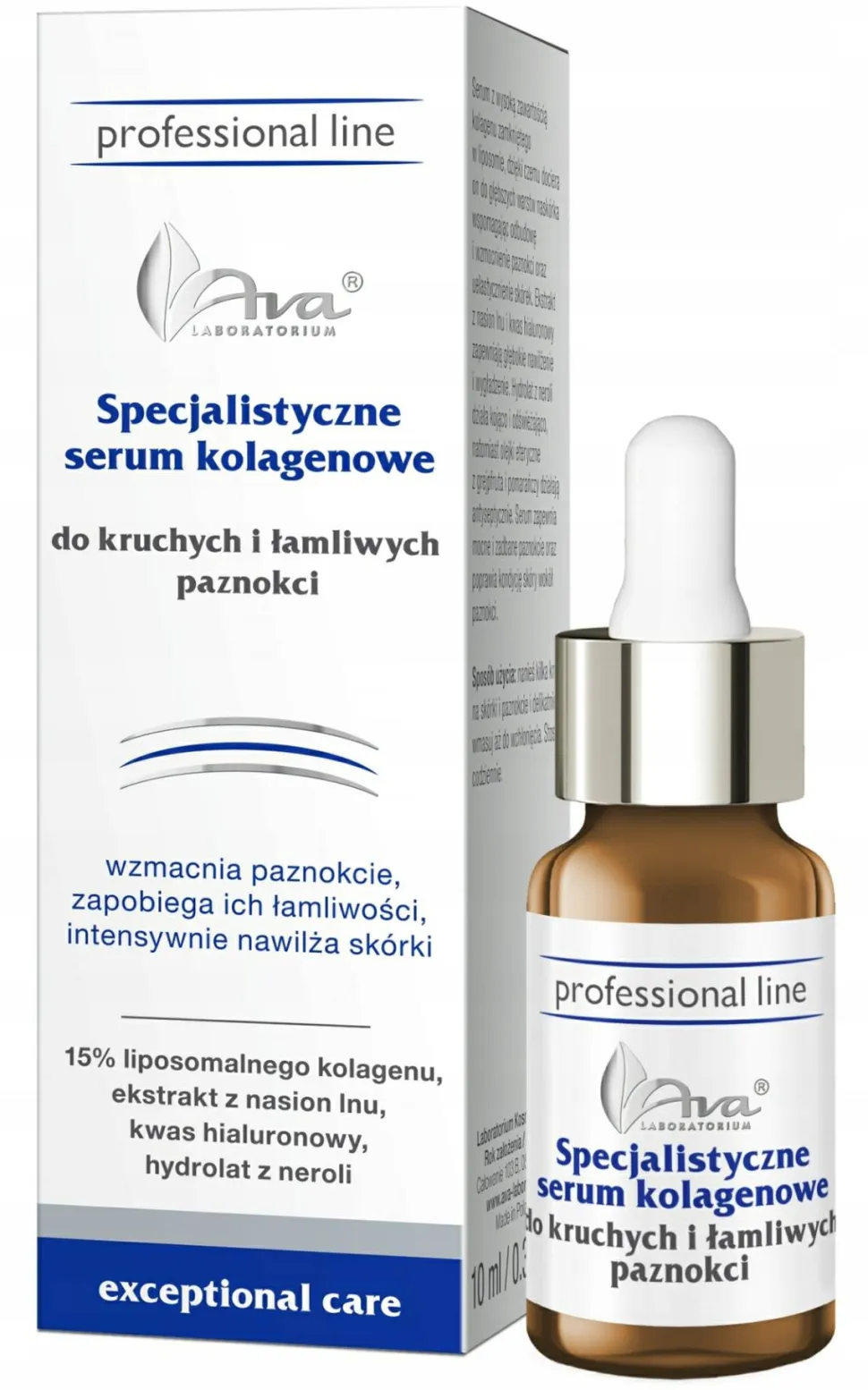 Spezialisiertes Kollagen-Serum für die Regeneration von Nagelhaut und Nägeln