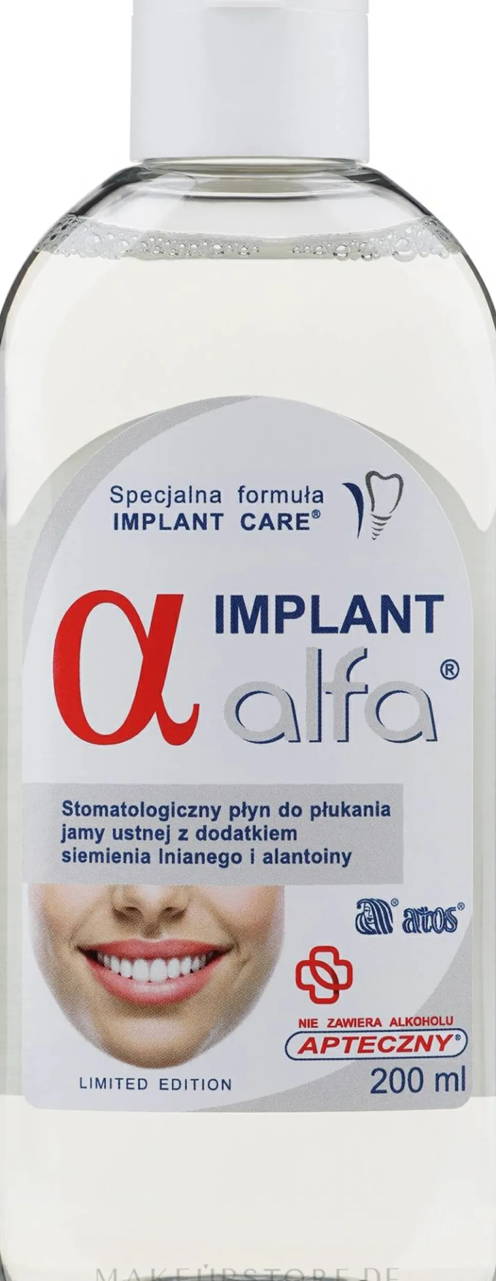 Spezialspülung für Patienten mit Implantaten
