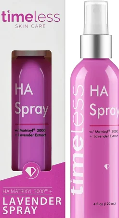 Spray für Gesicht und Körper mit Hyaluronsäure und Lavendelextrakt
