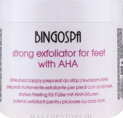 Starkes Peeling für Füße mit AHA-Säuren