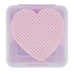 Staubfreie Tücher Herzen, rosa