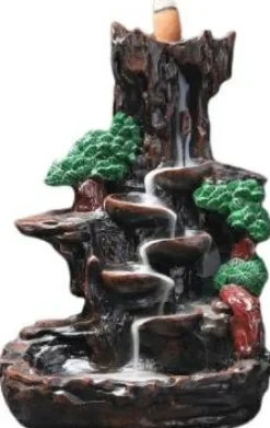 Ständer für Räucherkegel Wasserfall