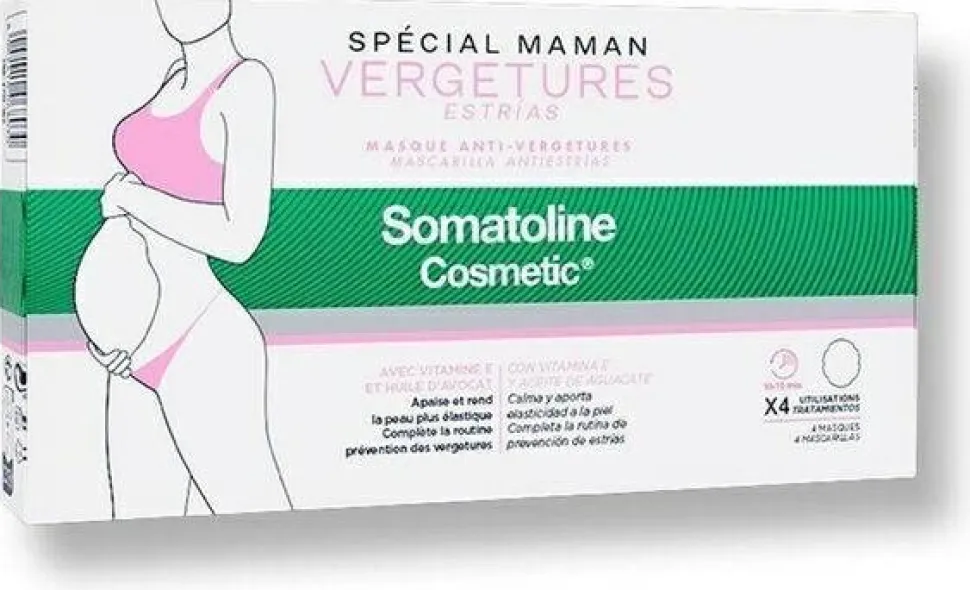 Stoffmaske für Schwangere