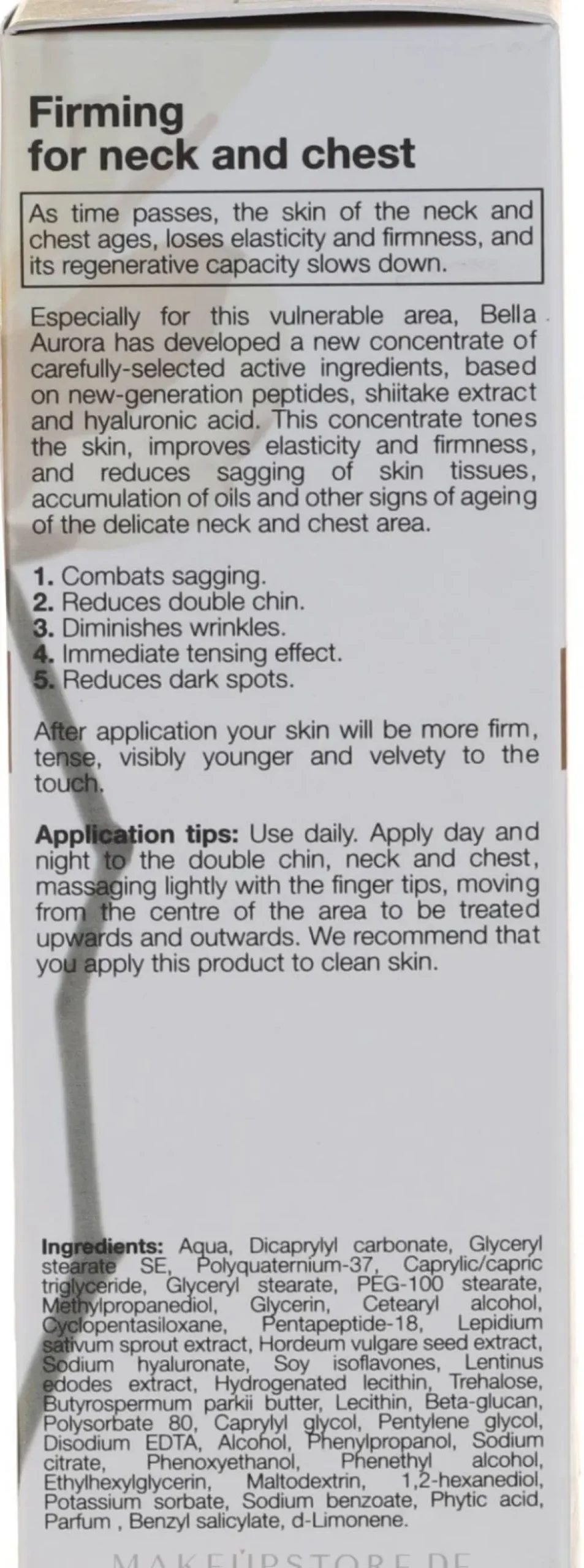 Straffende Anti-Aging Hals- und Dekolletécreme