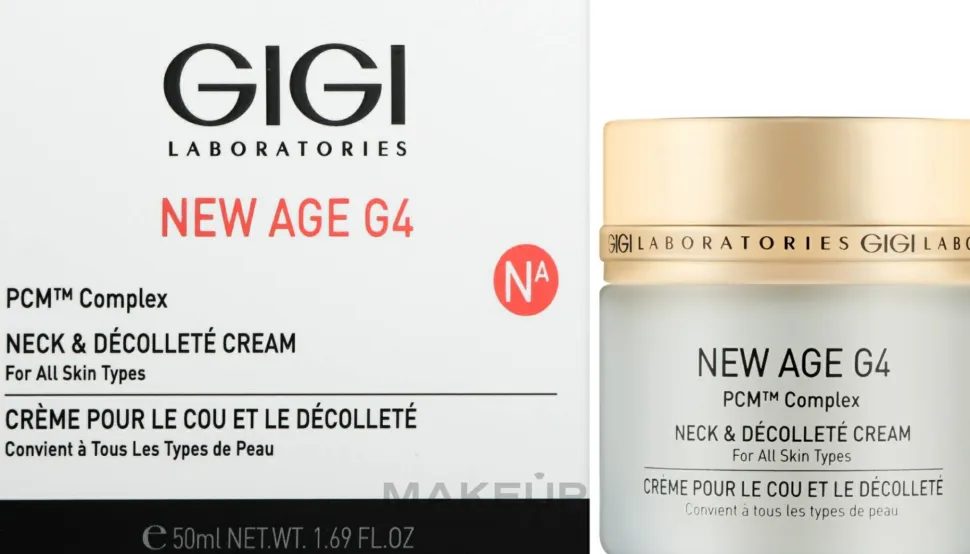 Straffende Creme für Hals und Dekolleté