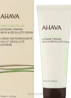 Straffende Creme für Hals und Dekolleté