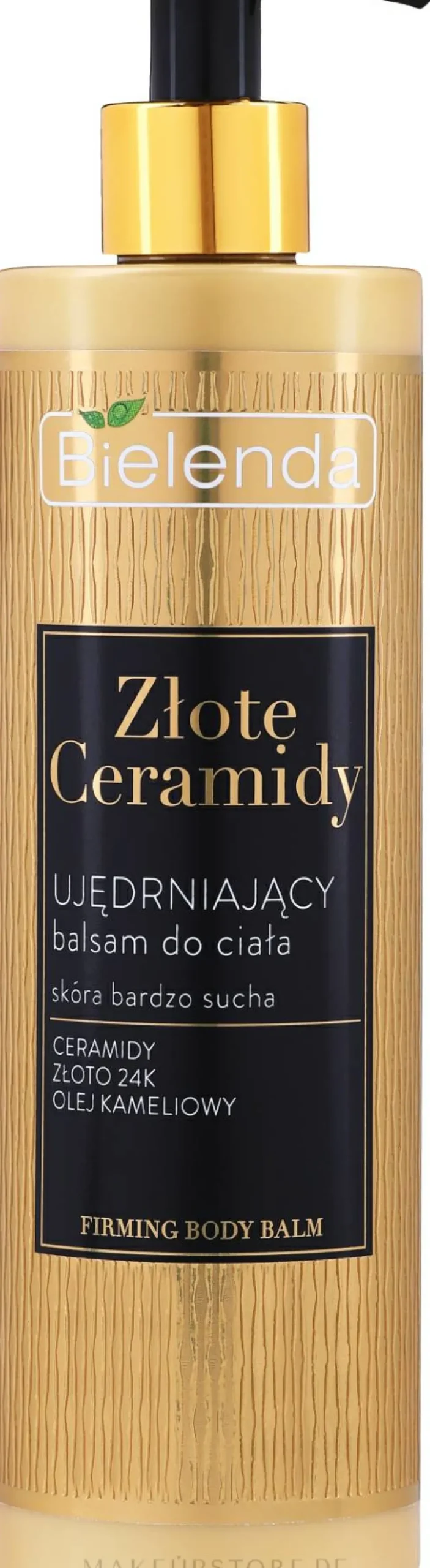 Straffende Körperlotion mit Ceramiden, 24K Gold und Kamelienöl