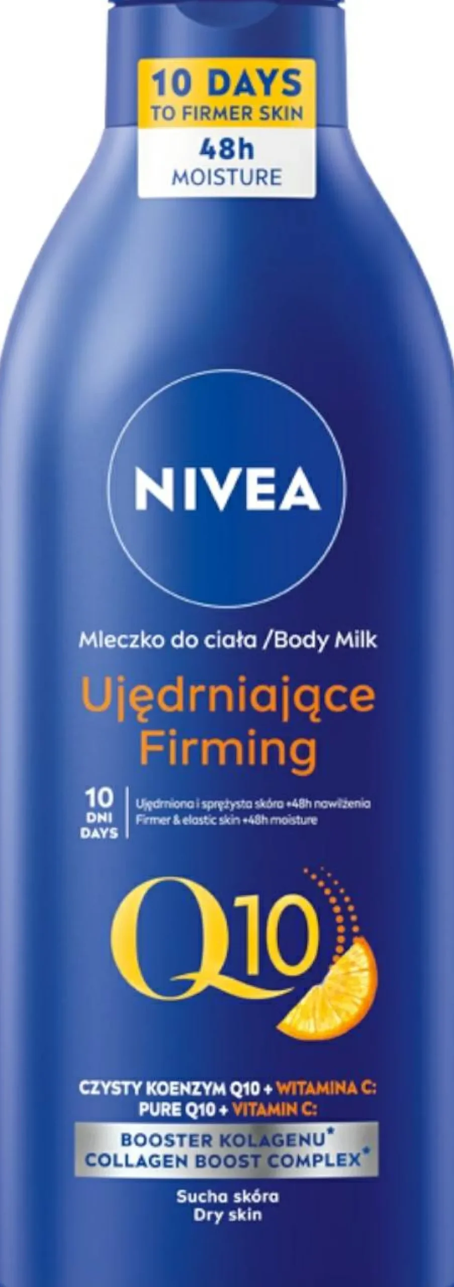 Straffende Körperlotion mit Coenzym Q10 und Vitamin C