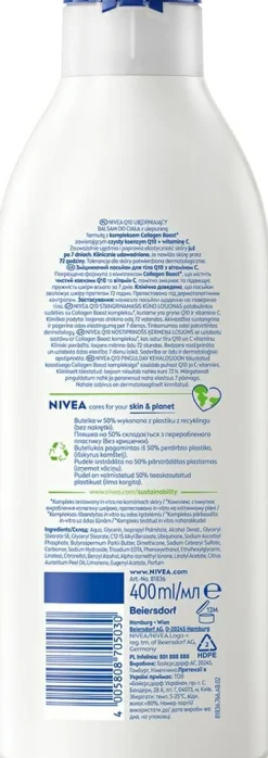 Straffende Körperlotion mit Q10 und Vitamin C